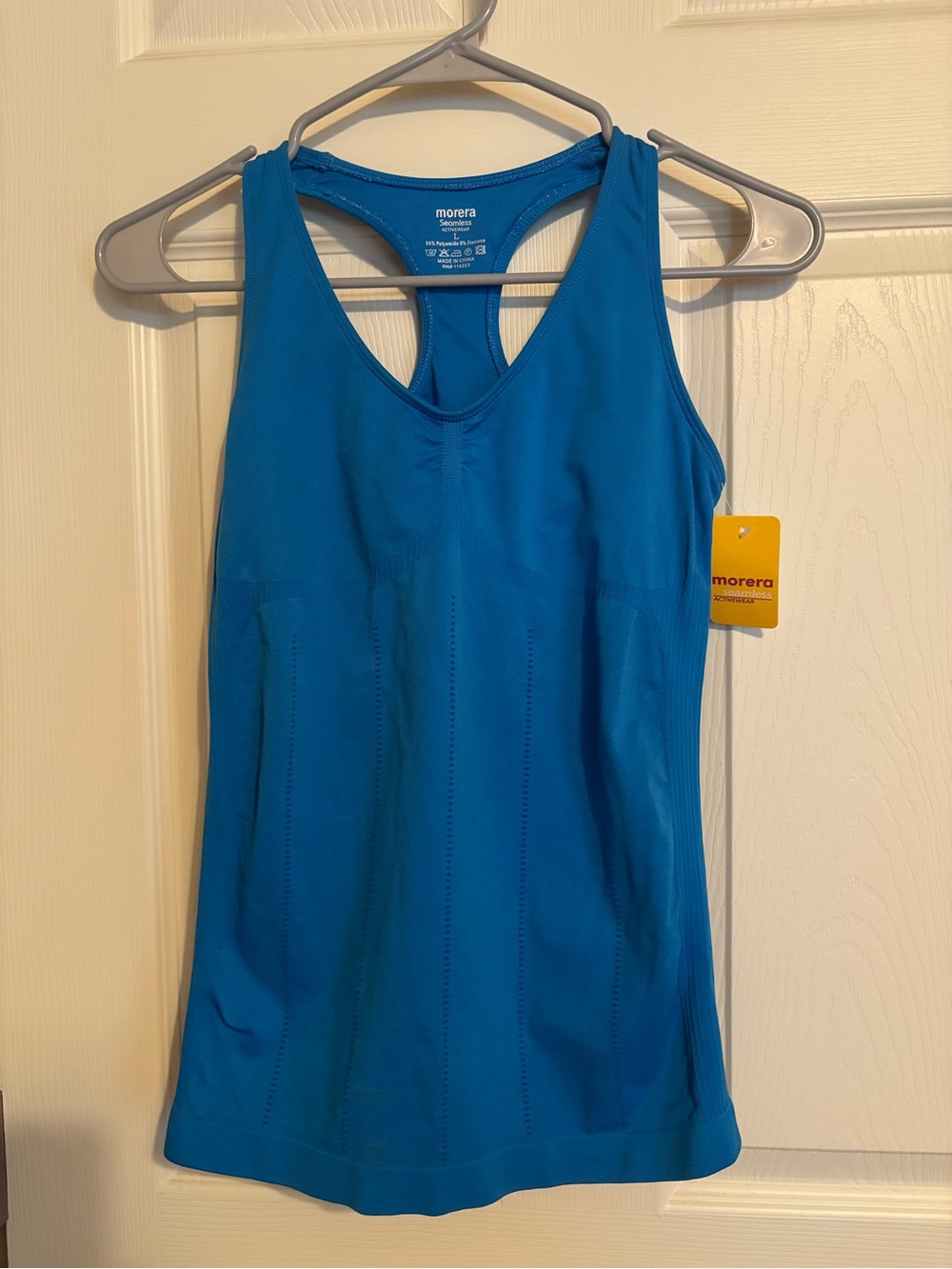 Morera Women's Teal Racerback Tank Top